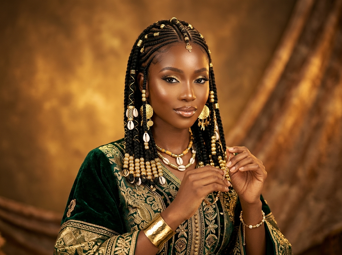 Fulani Braids & Perles Dorées